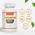 L Carnitine Supplement 1000 mg per Serving, Acetyl 120 Vegetarian Capsules & Pure Form, 60 Servings